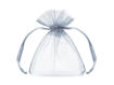 Picture of ORGANZA POUCHES SILVER 10CM